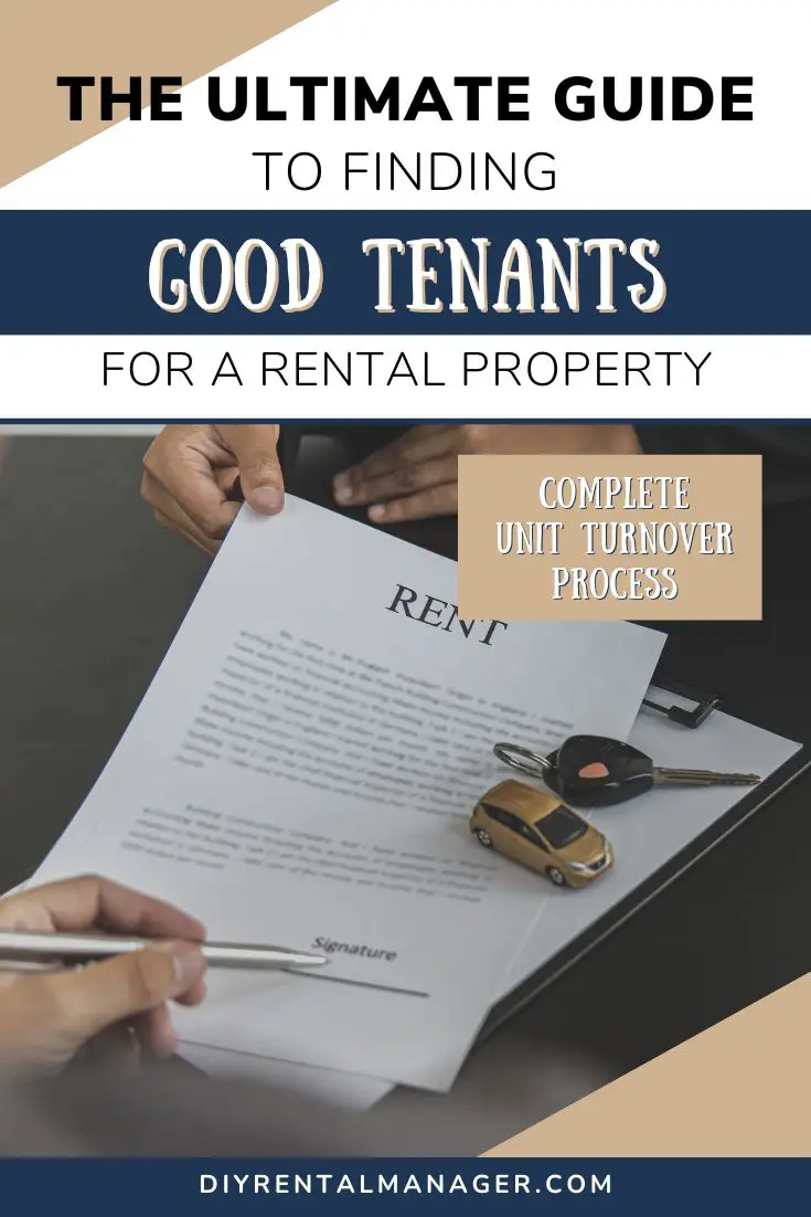 The Ultimate Guide To Finding Good Tenants For A Rental Property – DIY ...