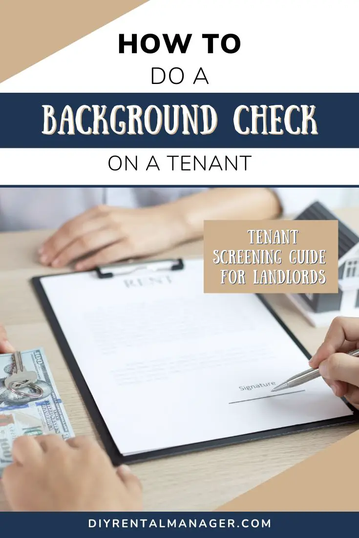 How To Do A Background Check On A Tenant: Full Guide For Landlords ...