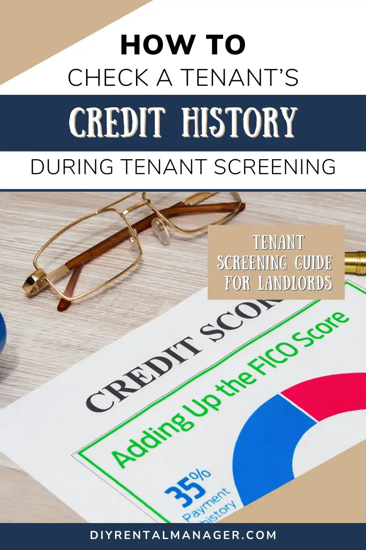 Credit Check A Tenant